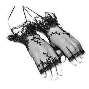 rukavice PUNK RAVE Gothic Lily