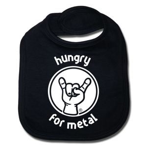 podbradník Metal-Kids - Hungry For Metal - Black - MK111