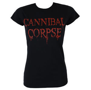 Tričko metal PLASTIC HEAD Cannibal Corpse DRIPPING LOGO Čierna XL