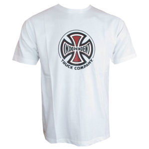tričko street INDEPENDENT Men's T-Shirt S/S Tees biela béžová viacfarebná