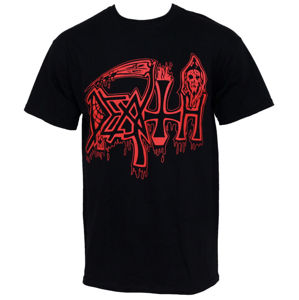 Tričko metal RAZAMATAZ Death Čierna viacfarebná XL