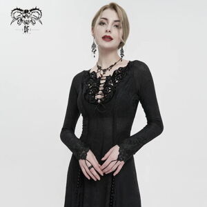 šaty DEVIL FASHION Elegant Gothic