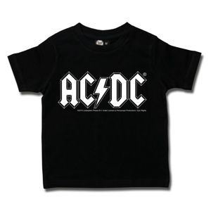 Tričko metal Metal-Kids AC-DC (Logo, single-col.) Čierna 152
