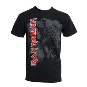 Tričko metal ROCK OFF Iron Maiden Hi Contrast Trooper Čierna viacfarebná M