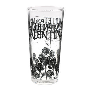 poháre (SADA 3X KUSOV) Bullet for My Valentine "Rose - GLBU 1" - case 3 glasses