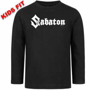 tričko detské s dlhým rukávom Sabaton - Logo - Metal-Kids - 455.36.8.7