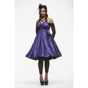 šaty dámske HELL BUNNY "Harmony Purple" - 4051PUR S