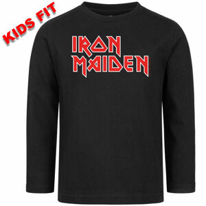 tričko detské s dlhým rukávom Iron Maiden - Logo - Metal-Kids - 469.36.8.37