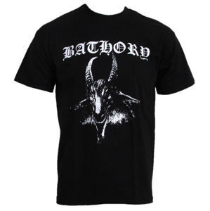 Tričko metal PLASTIC HEAD Bathory Goat Čierna