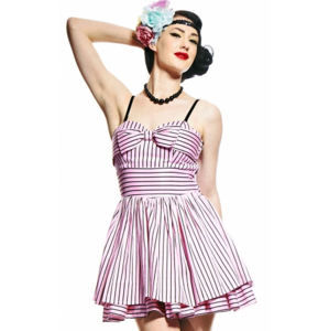 šaty dámske HELL BUNNY - Lala Dress - Pink - 4085 XL