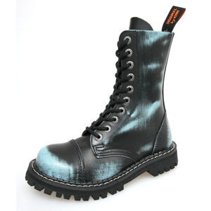 topánky kožené KMM Jeans Čierna modrá 45