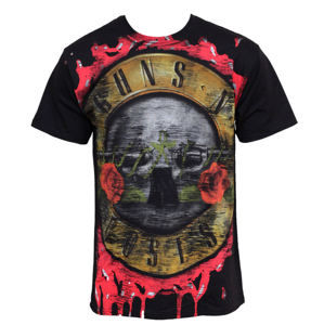 Tričko metal BRAVADO Guns N' Roses Bloody Bullet Čierna XXL