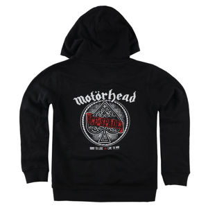 mikina s kapucňou Metal-Kids Motörhead (Red Banner) Čierna 116
