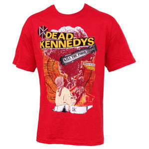 PLASTIC HEAD Dead Kennedys Kill The Poor červená