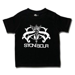 Tričko metal Metal-Kids Stone Sour Logo Čierna
