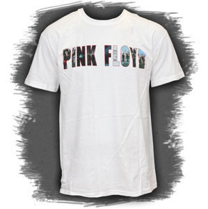 Tričko metal LIVE NATION Pink Floyd Logo biela
