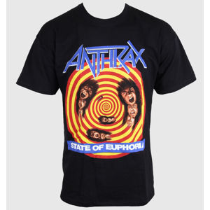 tričko metal ROCK OFF Anthrax Čierna
