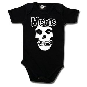 detské body Metal-Kids Misfits (Logo Skull)