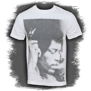 BRAVADO Jimi Hendrix BW2 sivá biela XXL