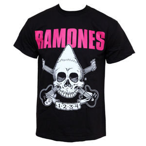 BRAVADO Ramones Pinhead Skull Čierna