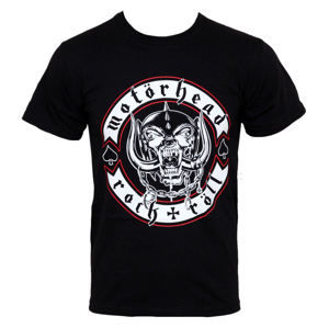 tričko metal ROCK OFF Motörhead Čierna viacfarebná L