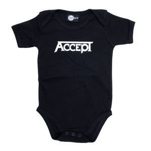 body detské Accept - Logo - Black - Metal-Kids