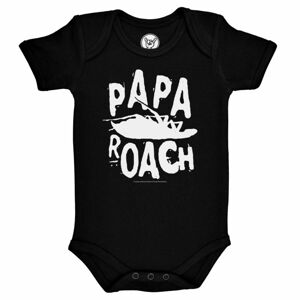 detské body Metal-Kids Papa Roach (Logo/Roach) Čierna