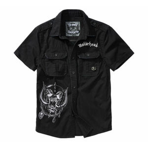 košeľa pánska BRANDIT - Motörhead -1/2 sleeve -61015-black