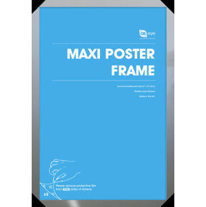 rám na plagát (61x91,5 cm) - Silver - GB Posters - FMMXA1SL