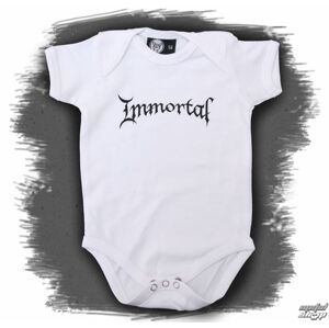 body detské Immortal - Logo - White - Metal-Kids