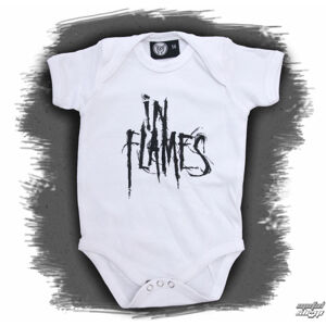 body detské In Flames - Logo - White - Metal-Kids
