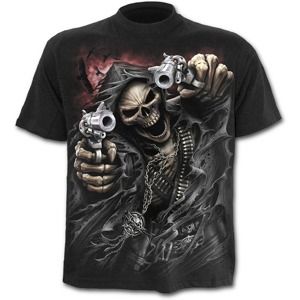 tričko SPIRAL Assassin Čierna