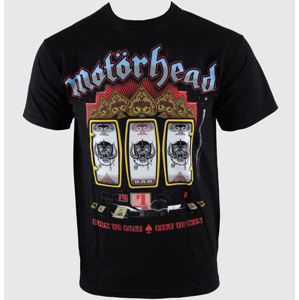 Tričko metal ROCK OFF Motörhead Slots Čierna viacfarebná