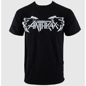 Tričko metal ROCK OFF Anthrax Death Hands Čierna