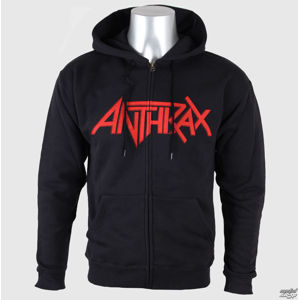 mikina s kapucňou pánske Anthrax - - PLASTIC HEAD - PH6021 S