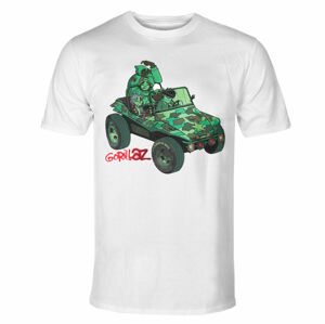 tričko pánske Gorillaz - Green Jeep - ROCK OFF - GORTS01MW