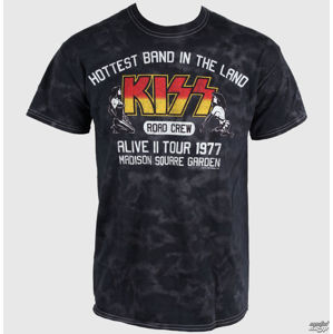 Tričko metal LIQUID BLUE Kiss Road Crew 77 Čierna XXL