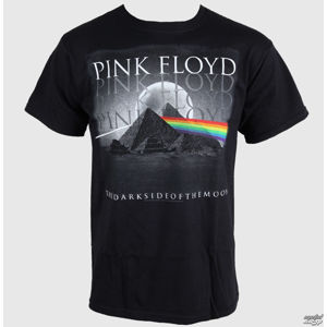 Tričko metal LIQUID BLUE Pink Floyd Pyramid Spectrum Čierna S
