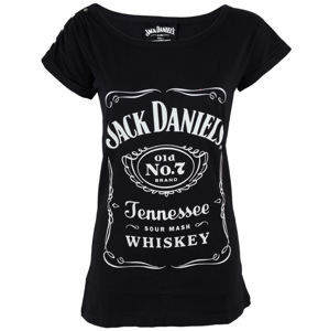 JACK DANIELS Jack Daniels Classic Logo Čierna XL
