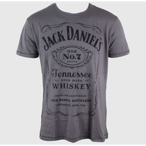 JACK DANIELS Jack Daniels Classic Black Logo sivá