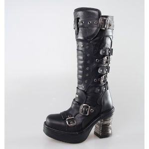 topánky na podpätku NEW ROCK 8353-S1 Čierna viacfarebná