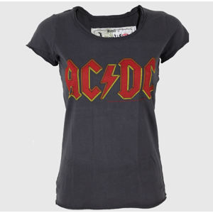 Tričko metal AMPLIFIED AC-DC Čierna