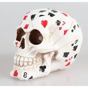 dekorácia Dead Mans Hand Skull - AL50067 NNM