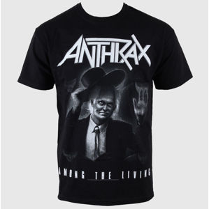 Tričko metal ROCK OFF Anthrax Čierna