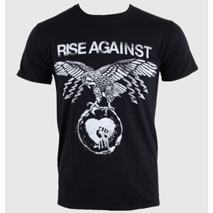 Tričko metal PLASTIC HEAD Rise Against Patriot Čierna