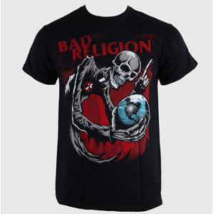 Tričko metal LIVE NATION Bad Religion Skull Čierna S