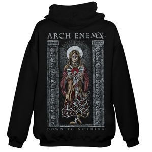 mikina s kapucňou ART WORX Arch Enemy Death Čierna XL