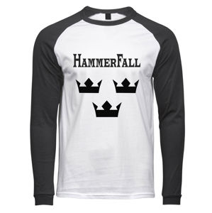 Tričko metal ART WORX Hammerfall Crowns Čierna