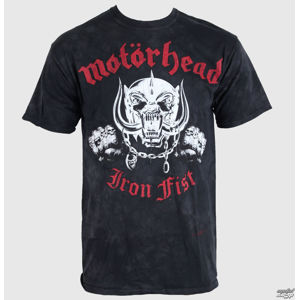 Tričko metal LIQUID BLUE Motörhead Iron Fist Čierna viacfarebná L