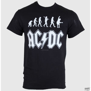 Tričko metal LIQUID BLUE AC-DC Rock Revolution Čierna S